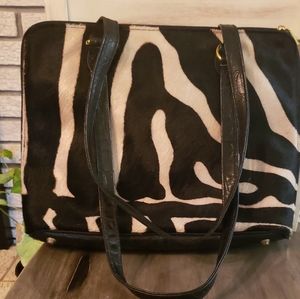 Terrida Italian Made Genuine Leather Computer/ Tote with Multiple Pockets